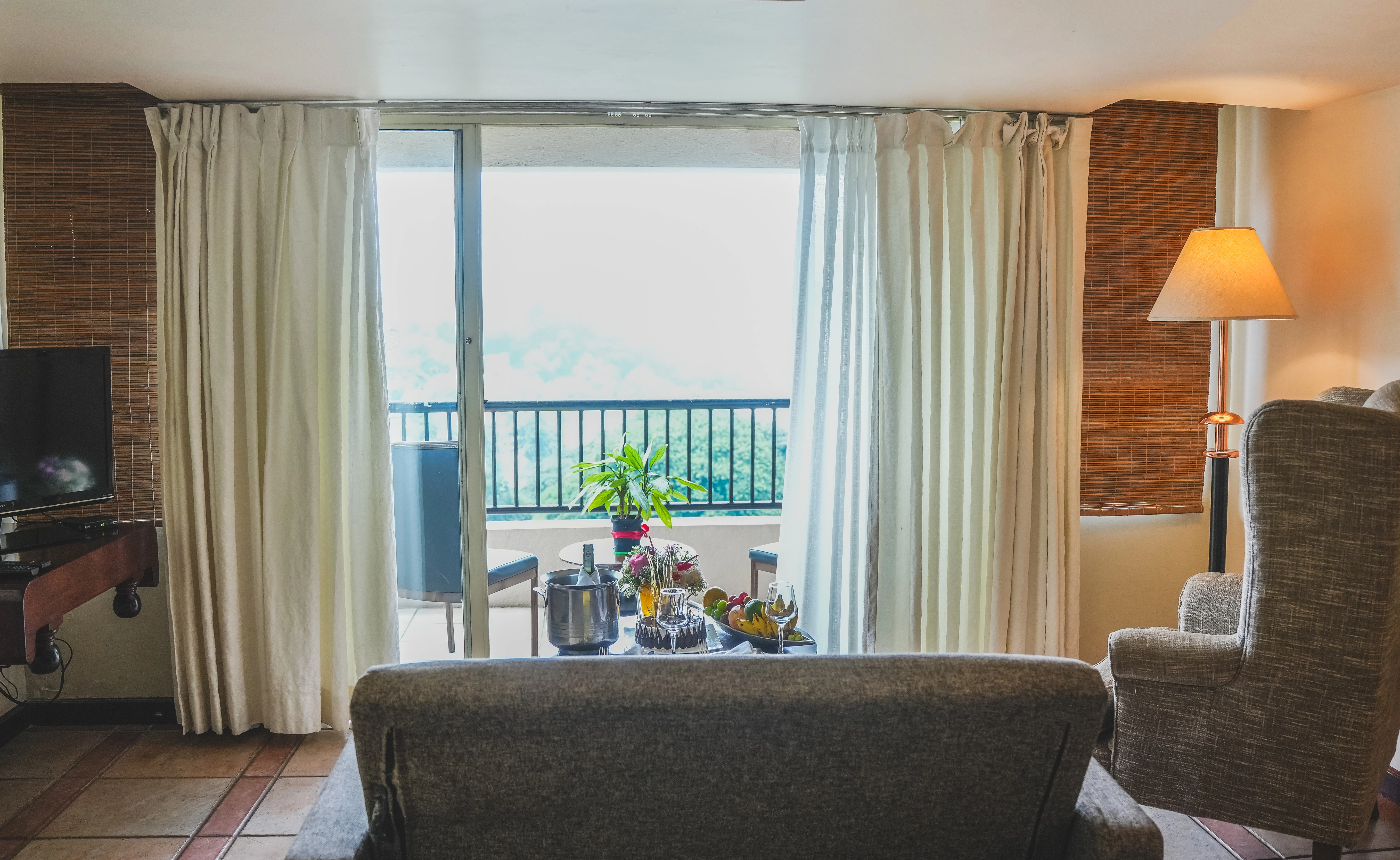 Hotel room interior